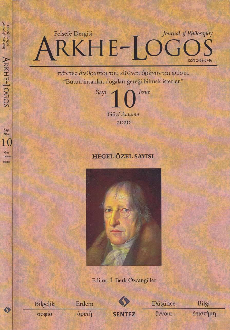 ARKHE LOGOS SAYI 010 GÜZ