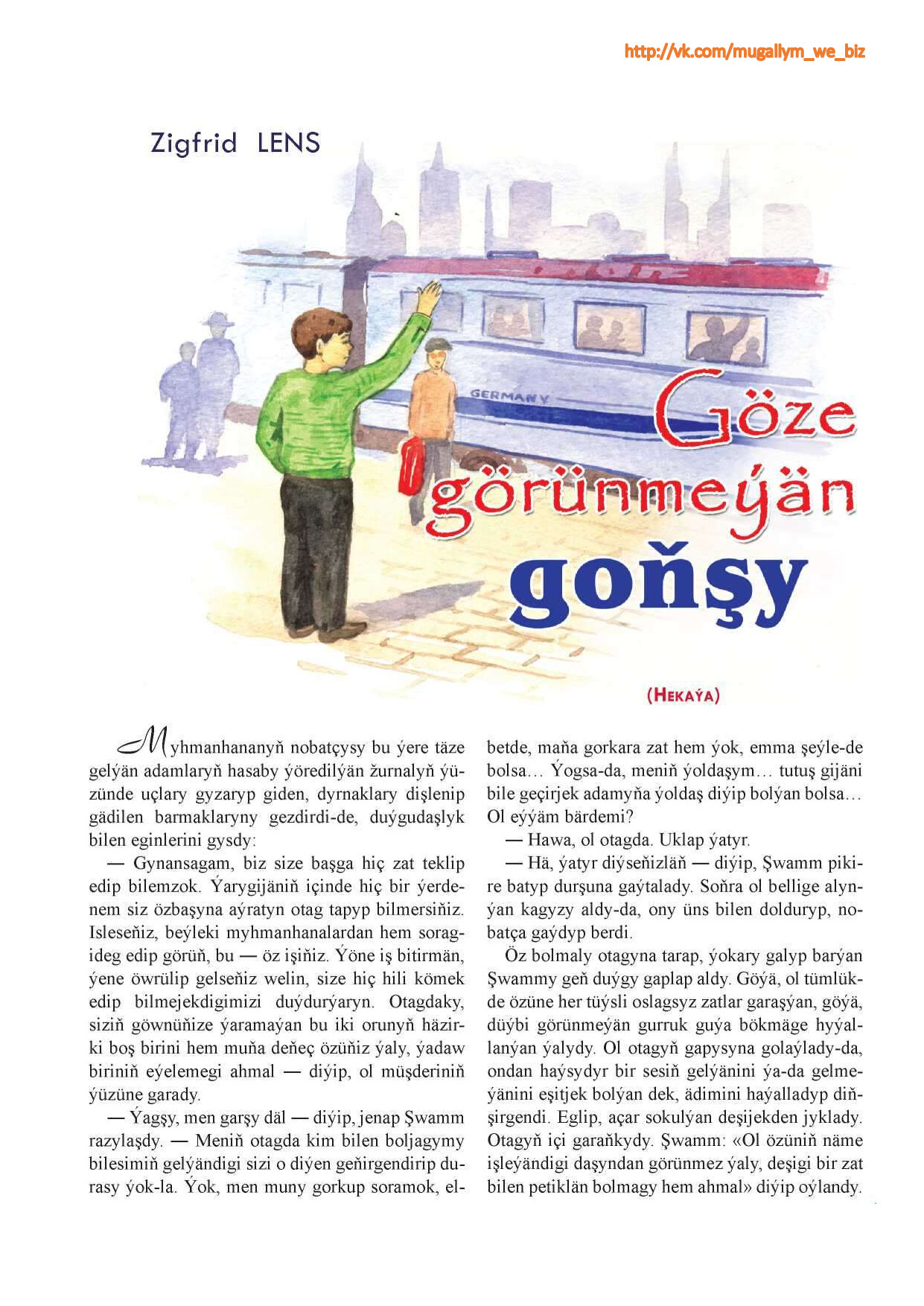 Göze görünmeýän goşgy