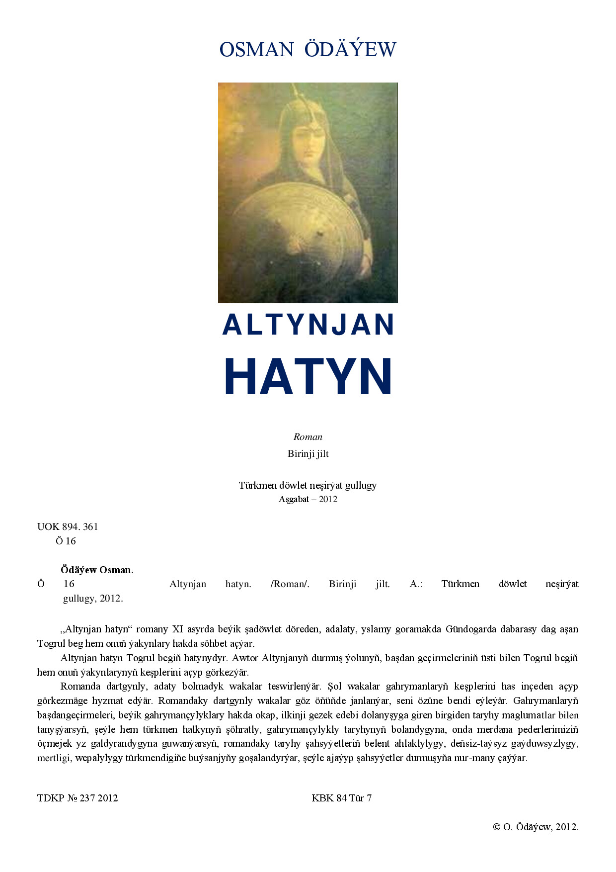 ALTYNJAN HATYN