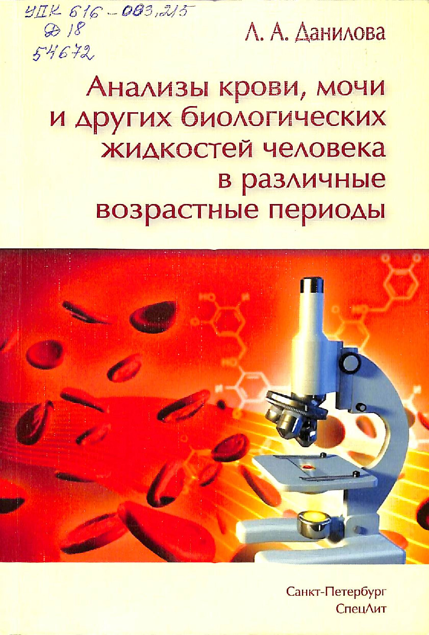 АНАЛИЗЫ КРОВИ, МОЧИ