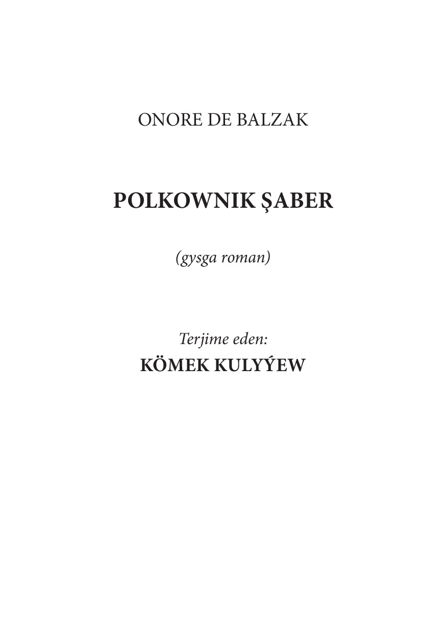 POLKOWNIK ŞABER