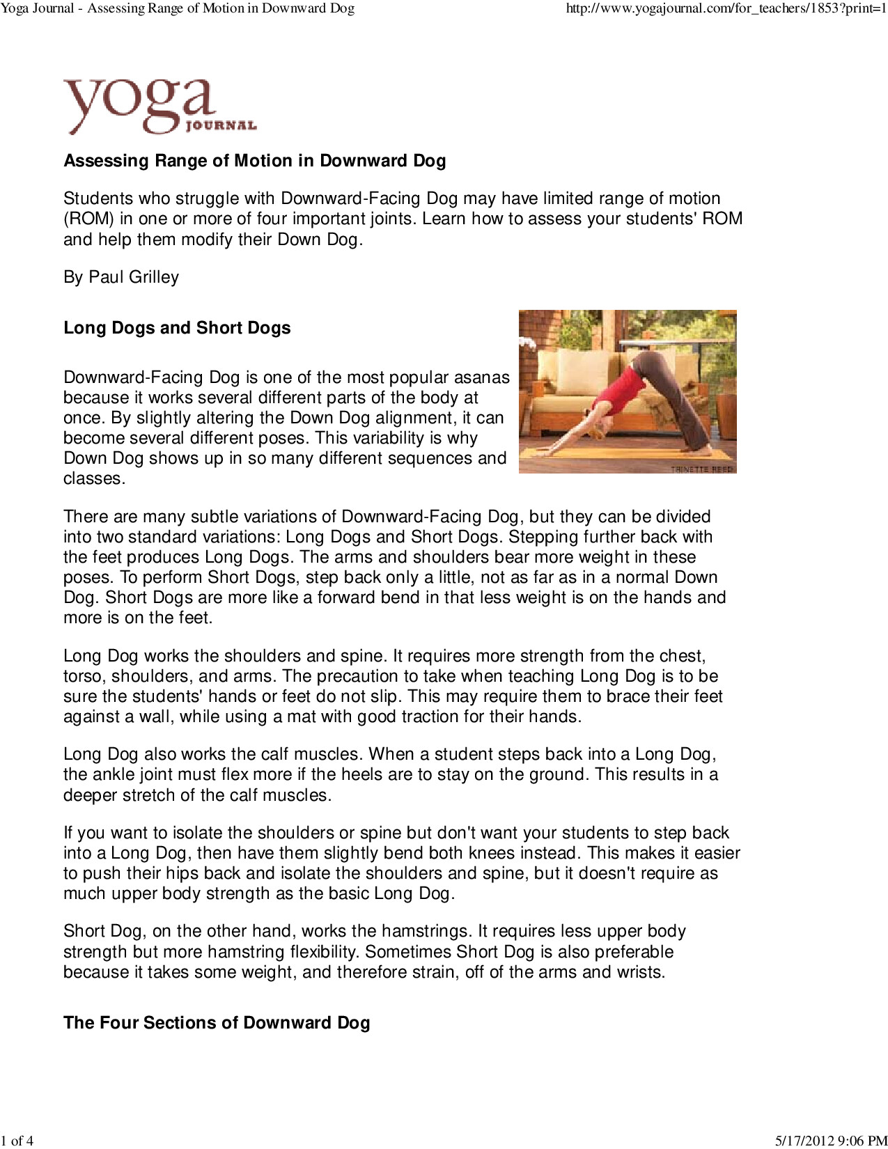 YOGA JOURNAL   ASSESSING RANGE OF MOTION IN DOWNWARD DOG (1)