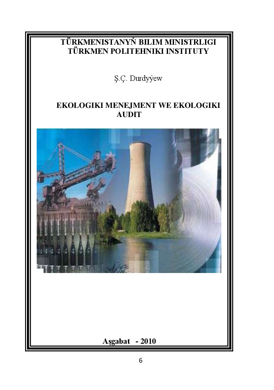 EKOLOGIKI MENEJMENT WE EKOLOGIKI AUDIT