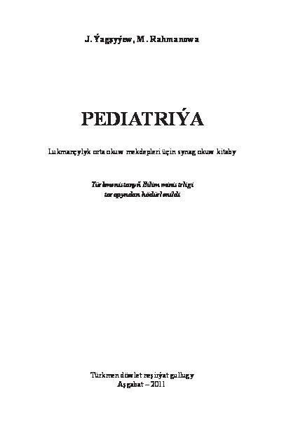 PEDIATRIÝA