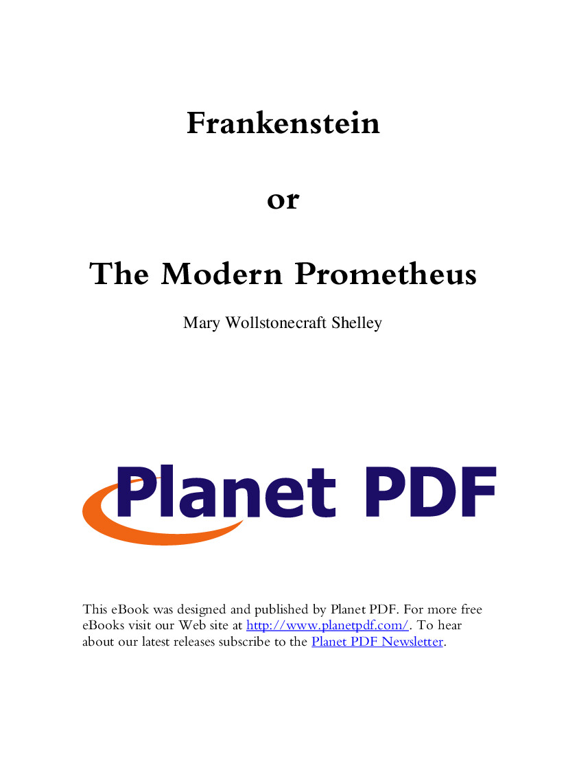 FRANKENSTEIN NT
