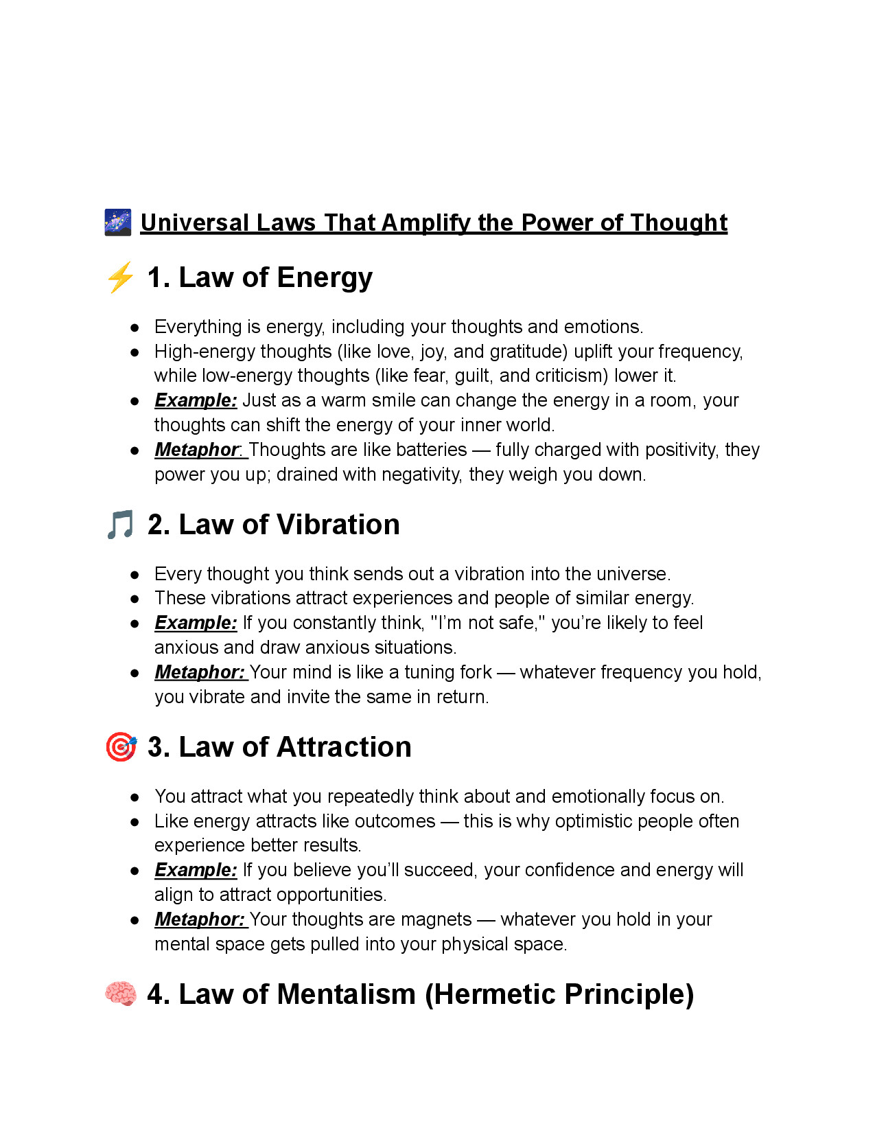 THE ART OF EMPOWERED THINKING