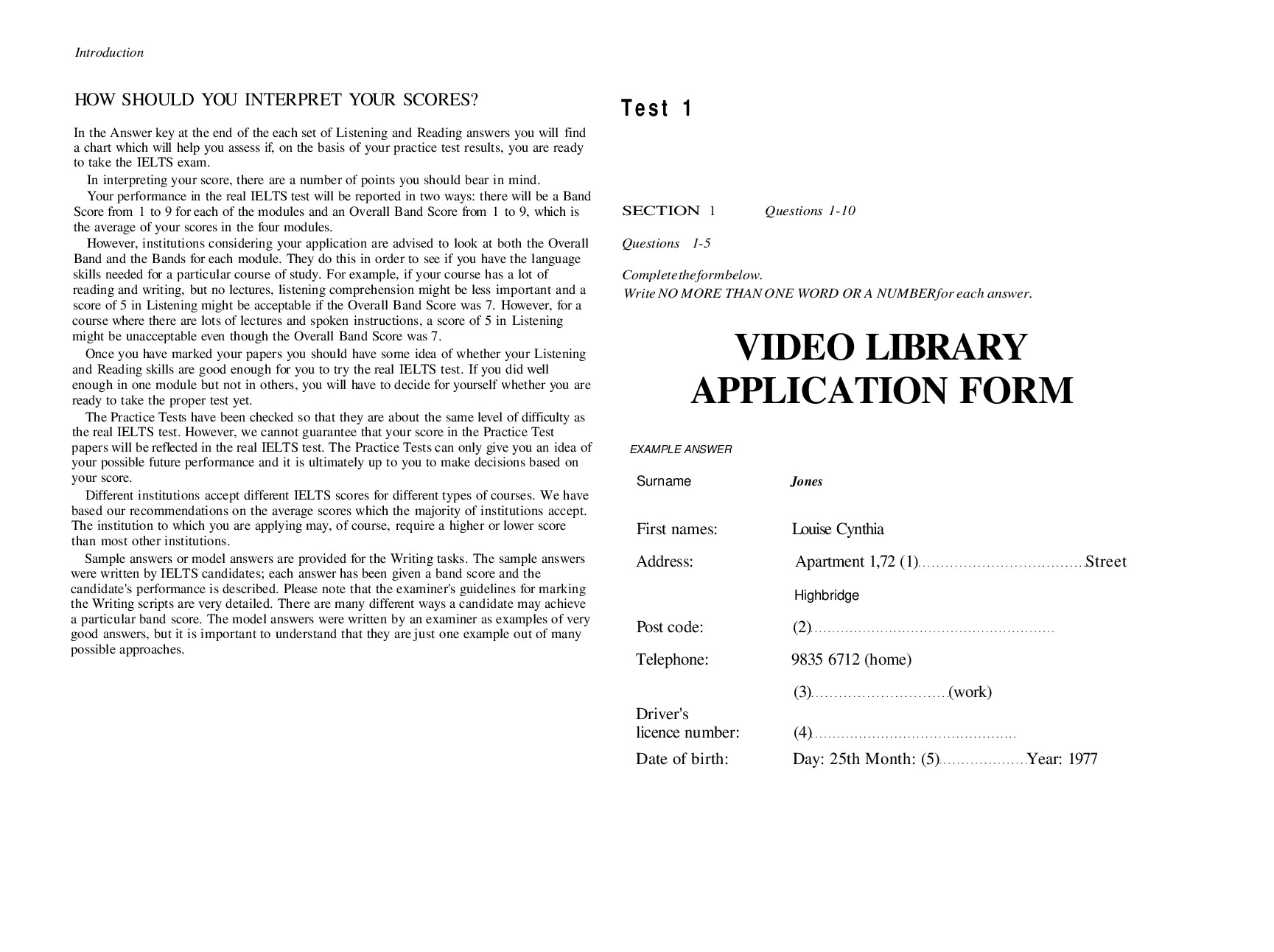 CAMBRIDGE PRACTICE TESTS FOR IELTS 2 BOOK