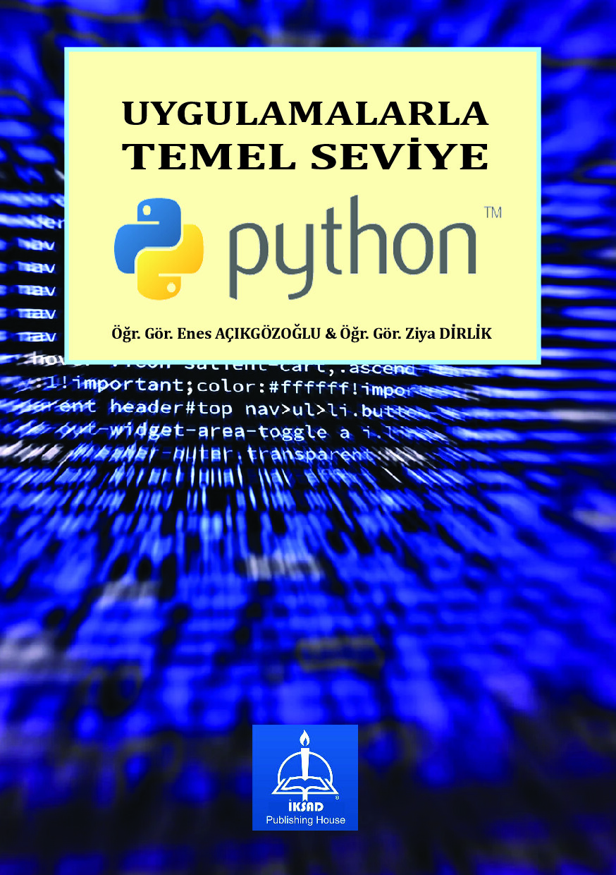 UYGULAMALARLA TEMEL SEVIYE PYTHON 081400