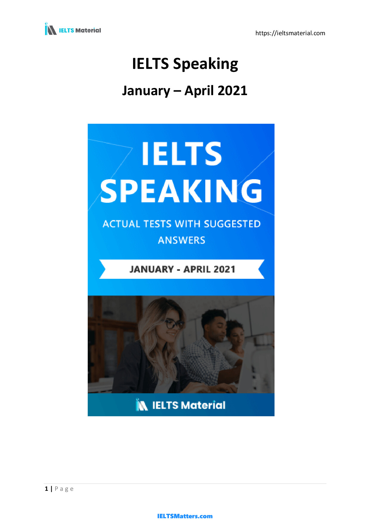 Ielts.Speaking.Actual.Tests.Jan Apirl 2021