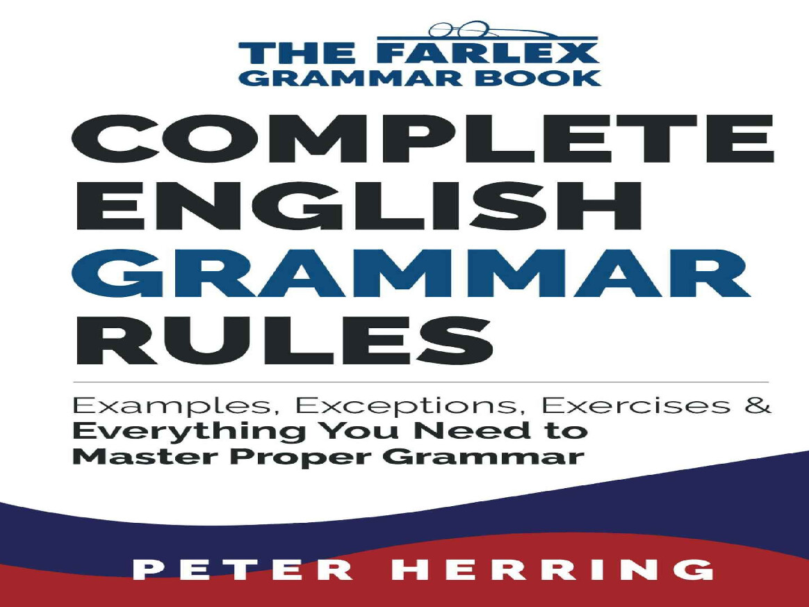 COMPLETE ENGLISH GRAMMAR RULES    FACEBOOK COM LINGUALIB