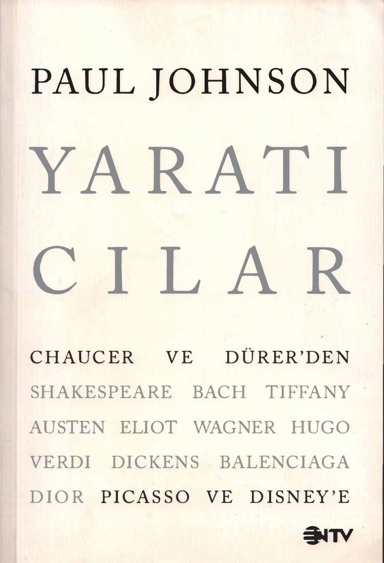 PAUL JOHNSON — YARATICILAR