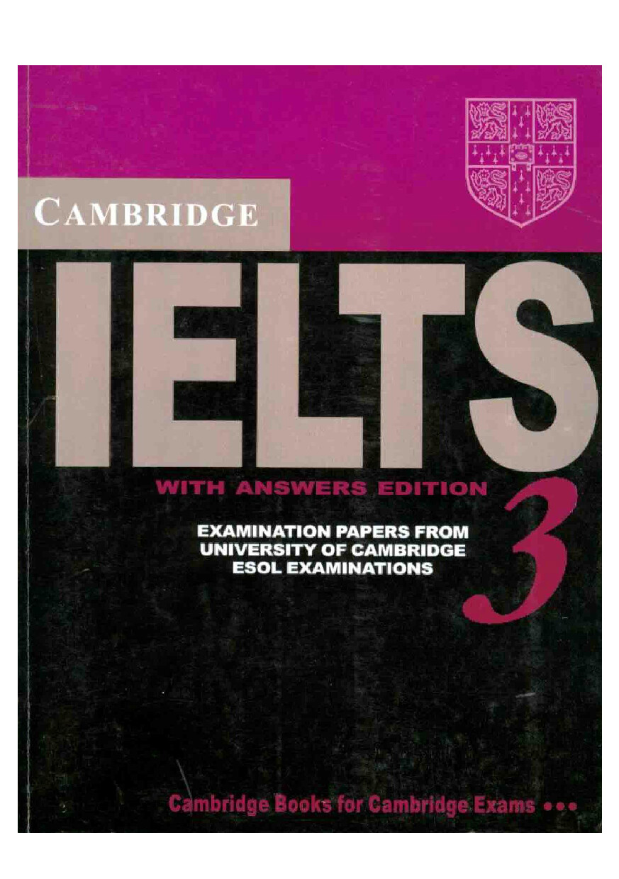 CAMBRIDGE PRACTICE TESTS FOR IELTS 3