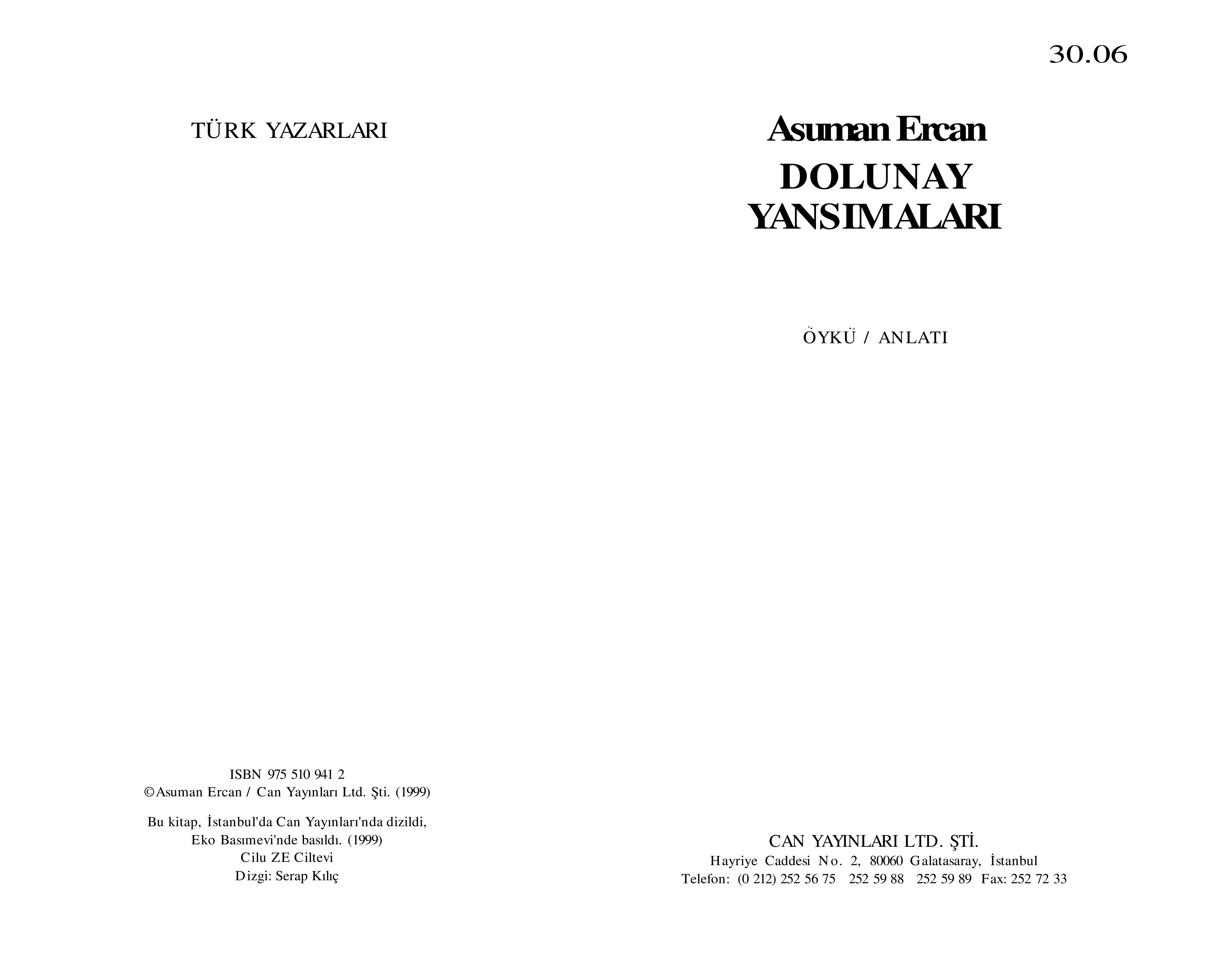 ASUMAN ERCAN   DOLUNAY YANSIMALARI