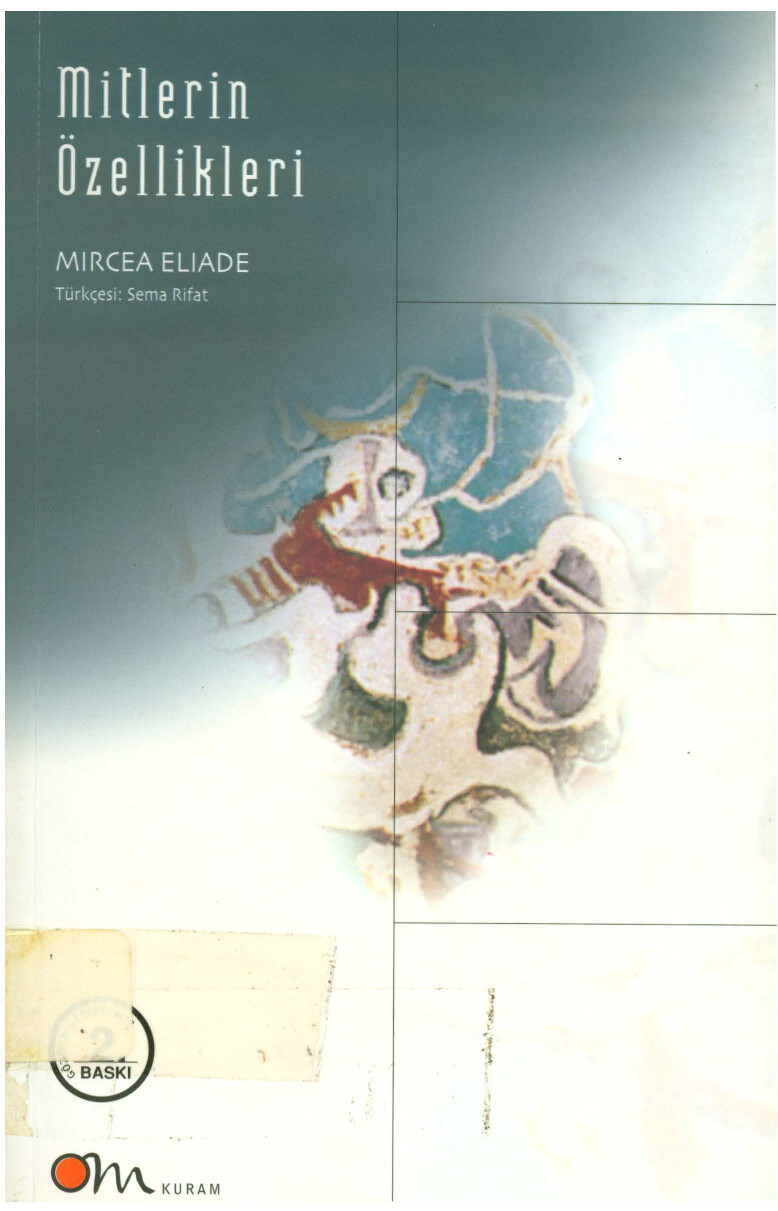 MITLERIN ÖZELLIKLERI   MIRCEA ELIADE