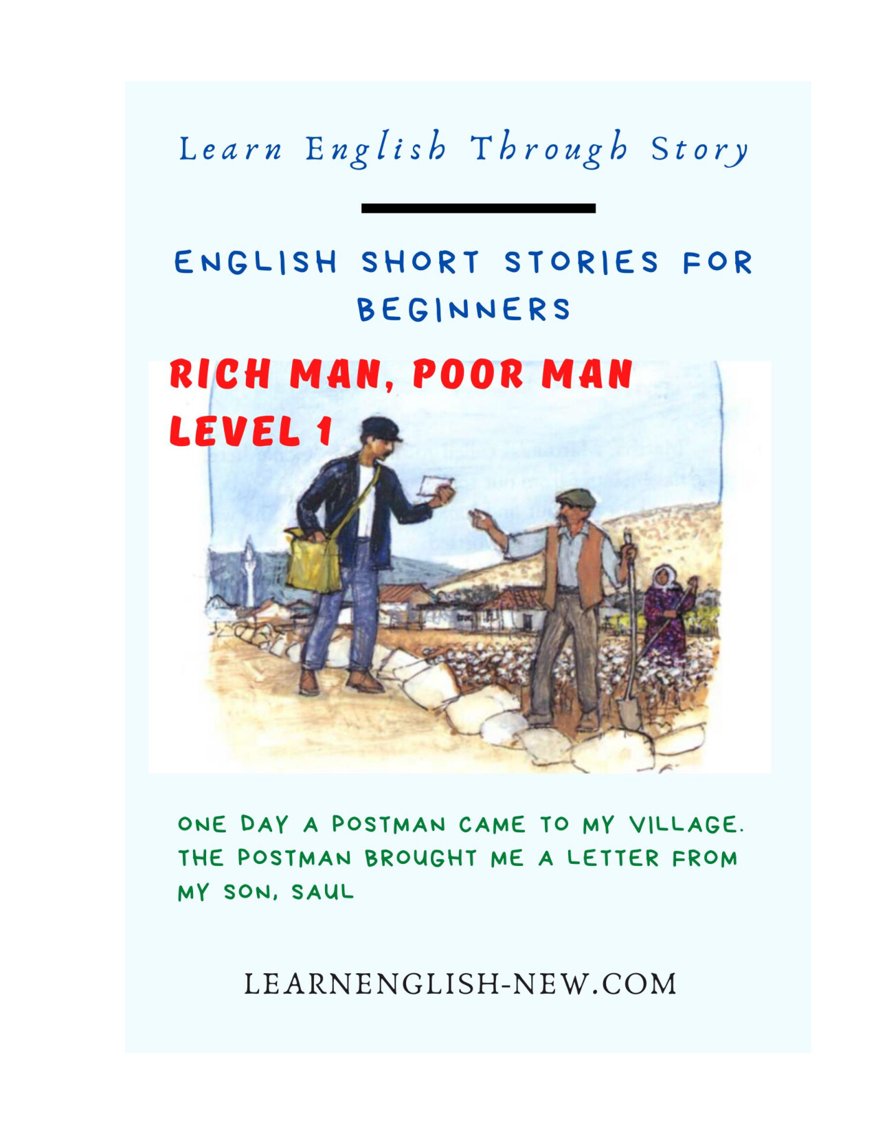 SHORT STORY IN ENGLISH RICH MAN POOR MAN
