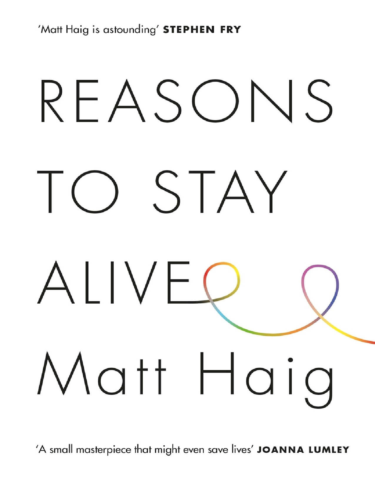 REASONS TO STAY ALIVE BY MATT HAIG  158
