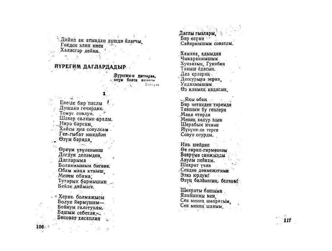 REGIM DAGLARDADYR