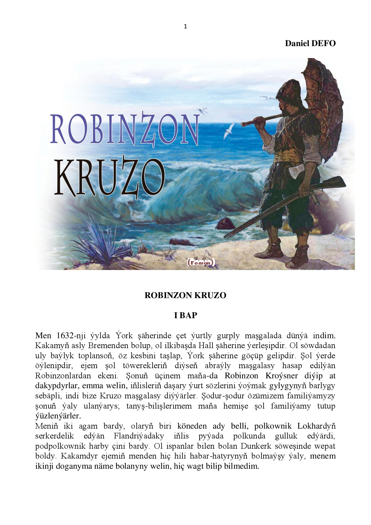 Daniel Defo Robinzon Kruzo (Roman) 120423