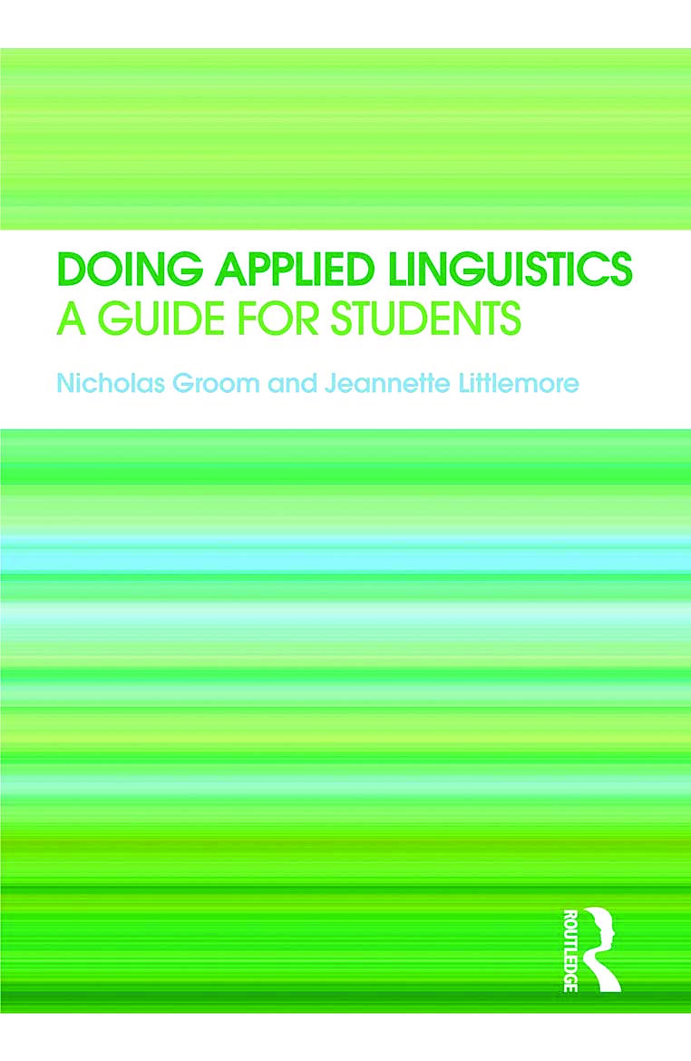 DOING APPLIED LINGUISTICS A GUIDE FOR STUDENTS
