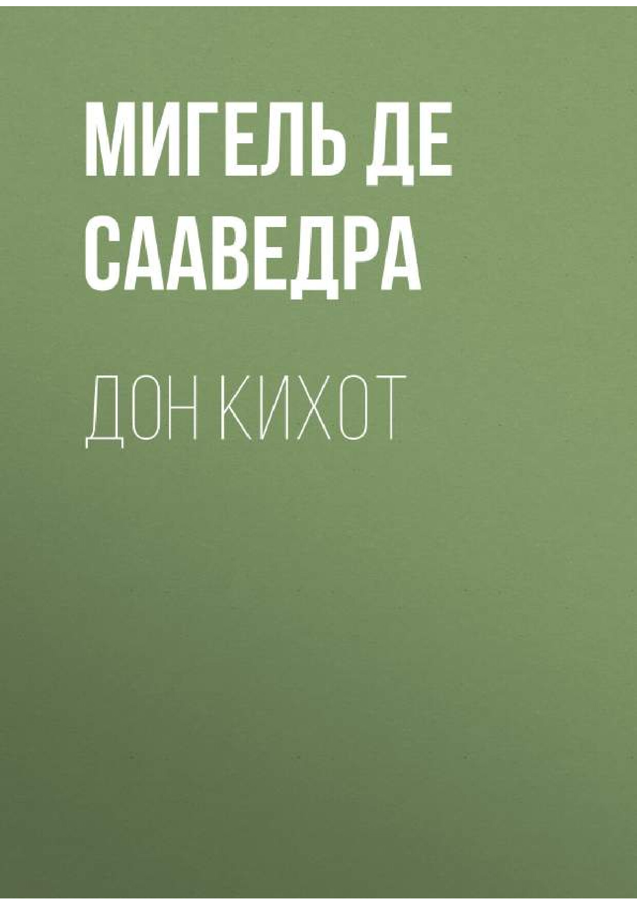 дон кихот