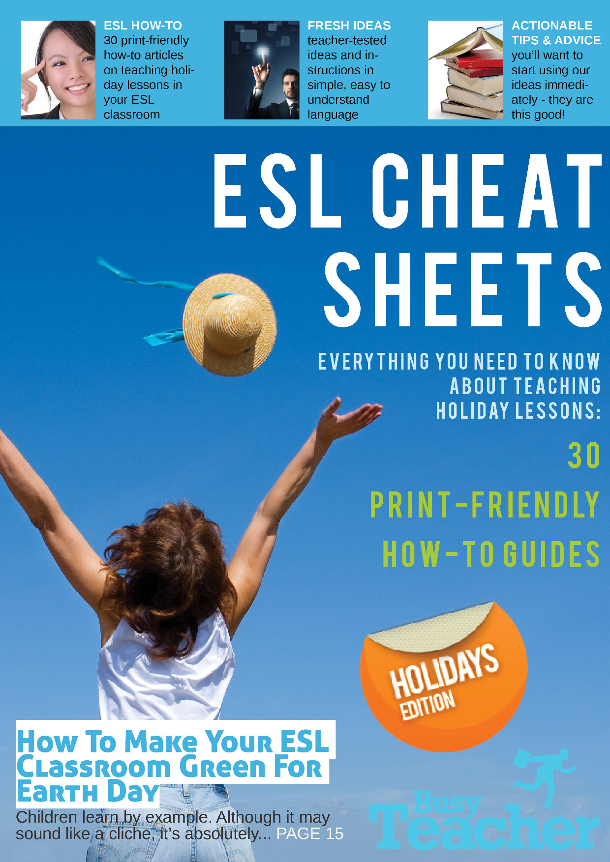 30 BUSY TEACHER S ESL CHEAT SHEETS HOLIDAYS