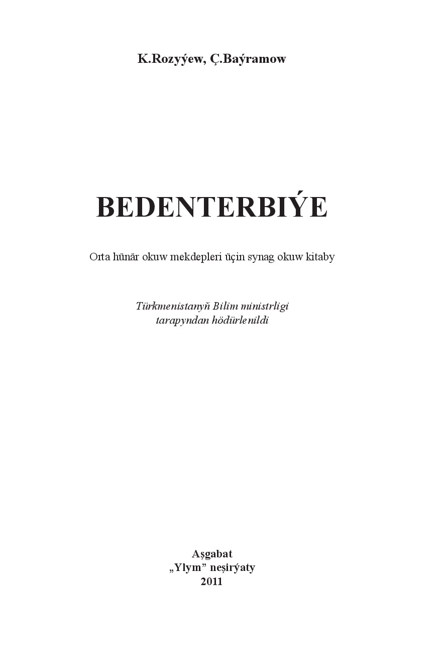 BEDENTERBIÝE