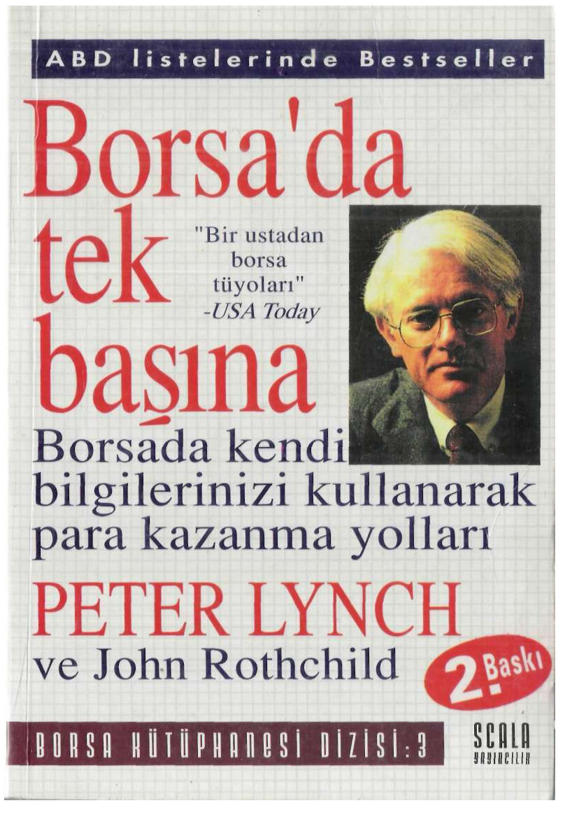 PETER LYNCH   JOHN ROTHCHILD   BORSA DA TEK BASINA