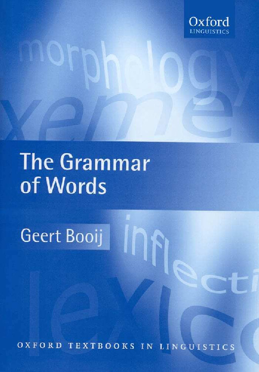 THE GRAMMAR OF WORDS