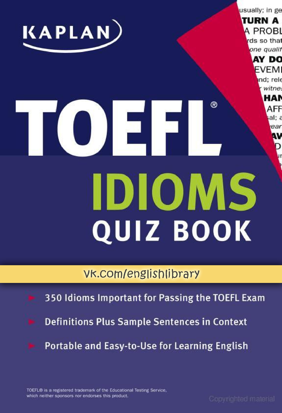 TOEFL IDIOMS   QUIZ BOOK VK COM BASTAU