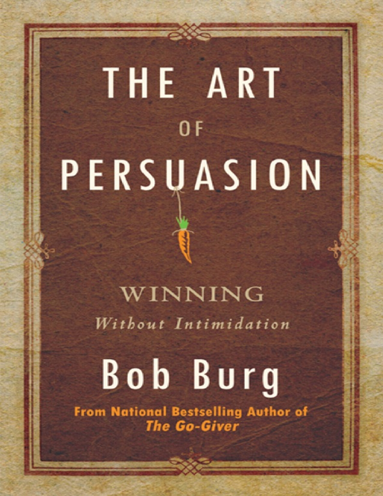 THE ART OF PERSUASION WINNING WITHOUT INTIMIDATION PDFDRIVE