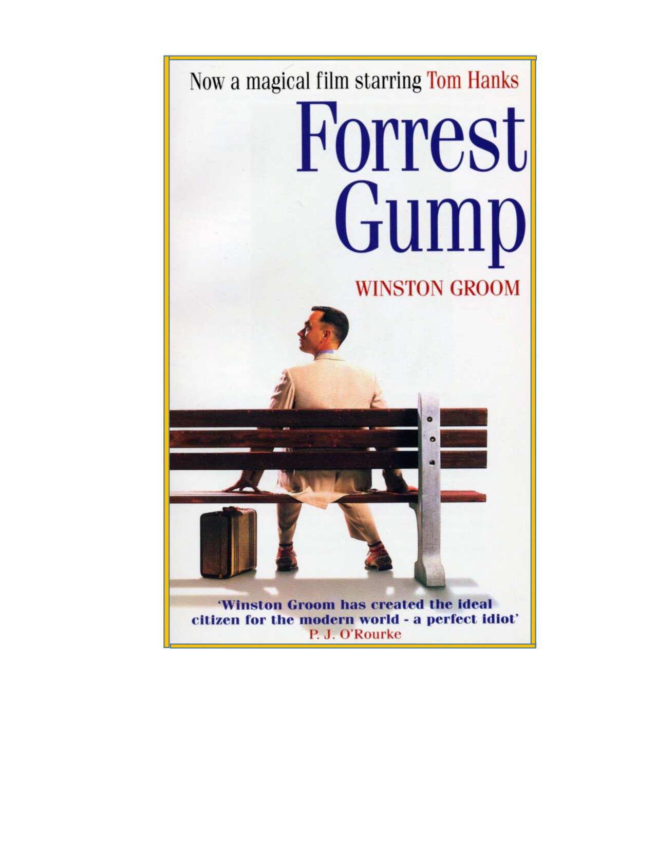 FORREST GUMP BY WINSTON GROOM RETOLD BY JOHN ESCOTT BOOK PDF