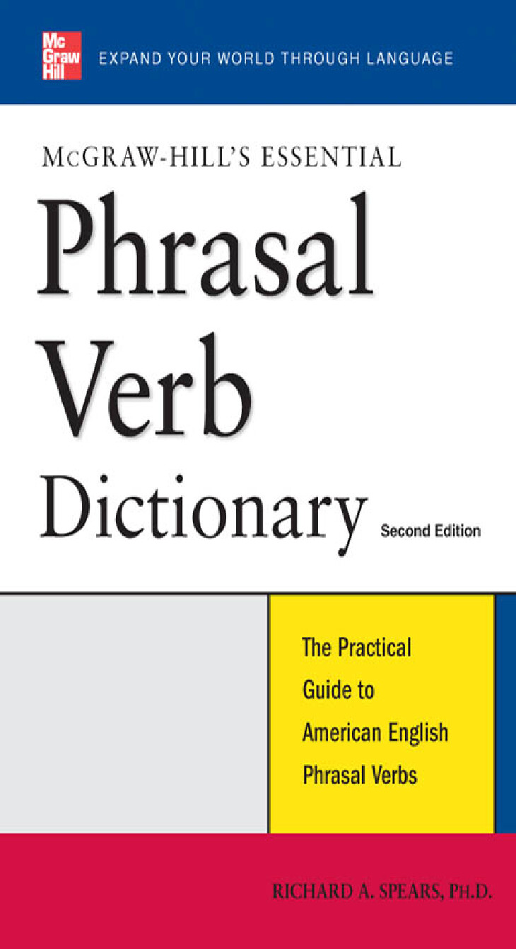 PHRASAL VERBS DICTIONARY 257
