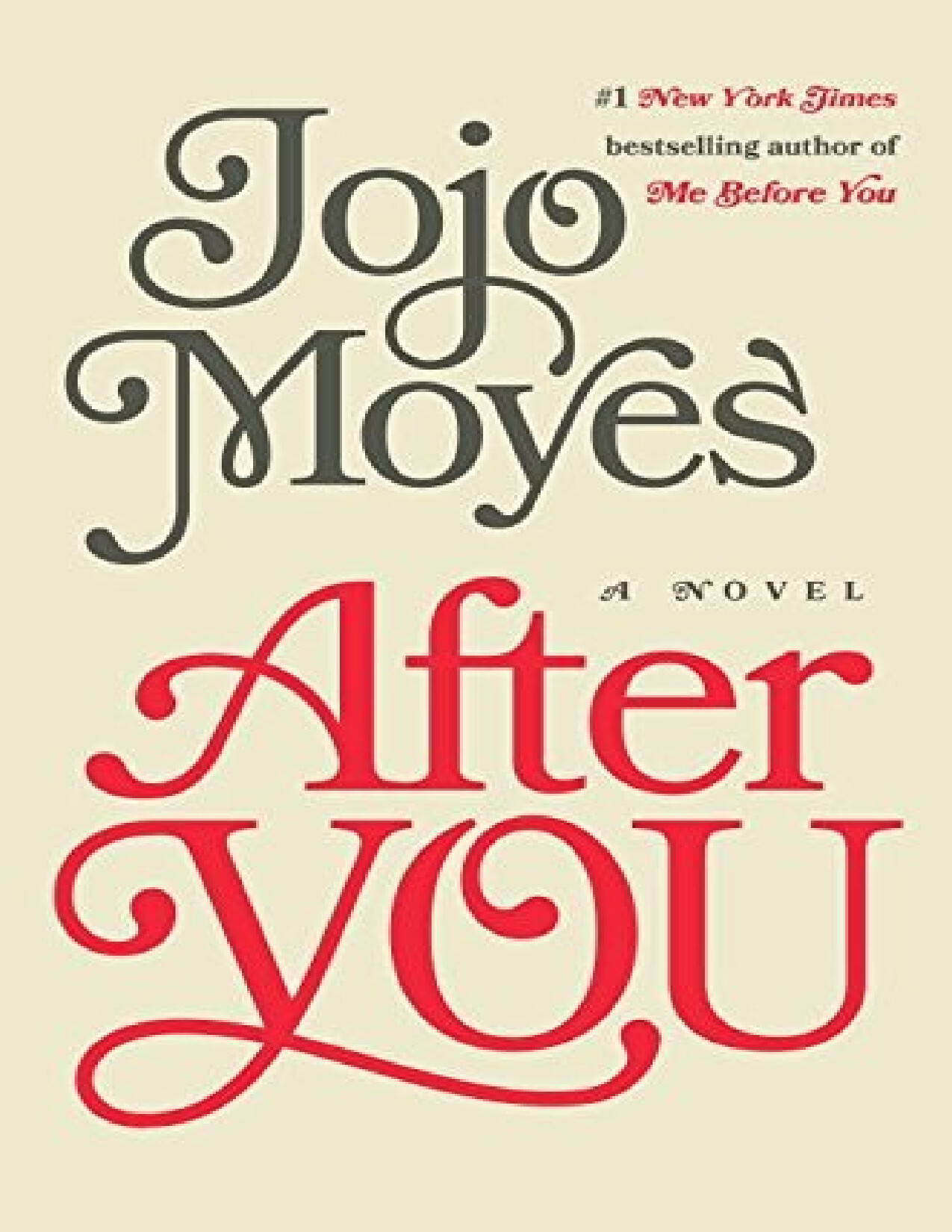 AFTER YOU   JOJO MOYES