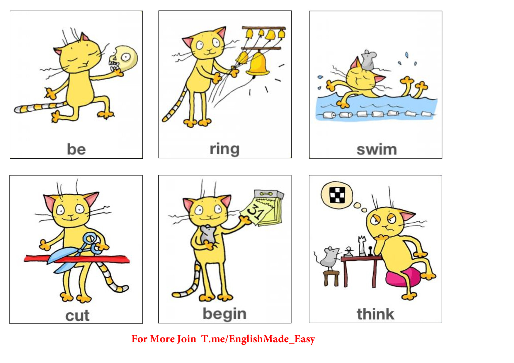 CAT IRREGULAR VERBS
