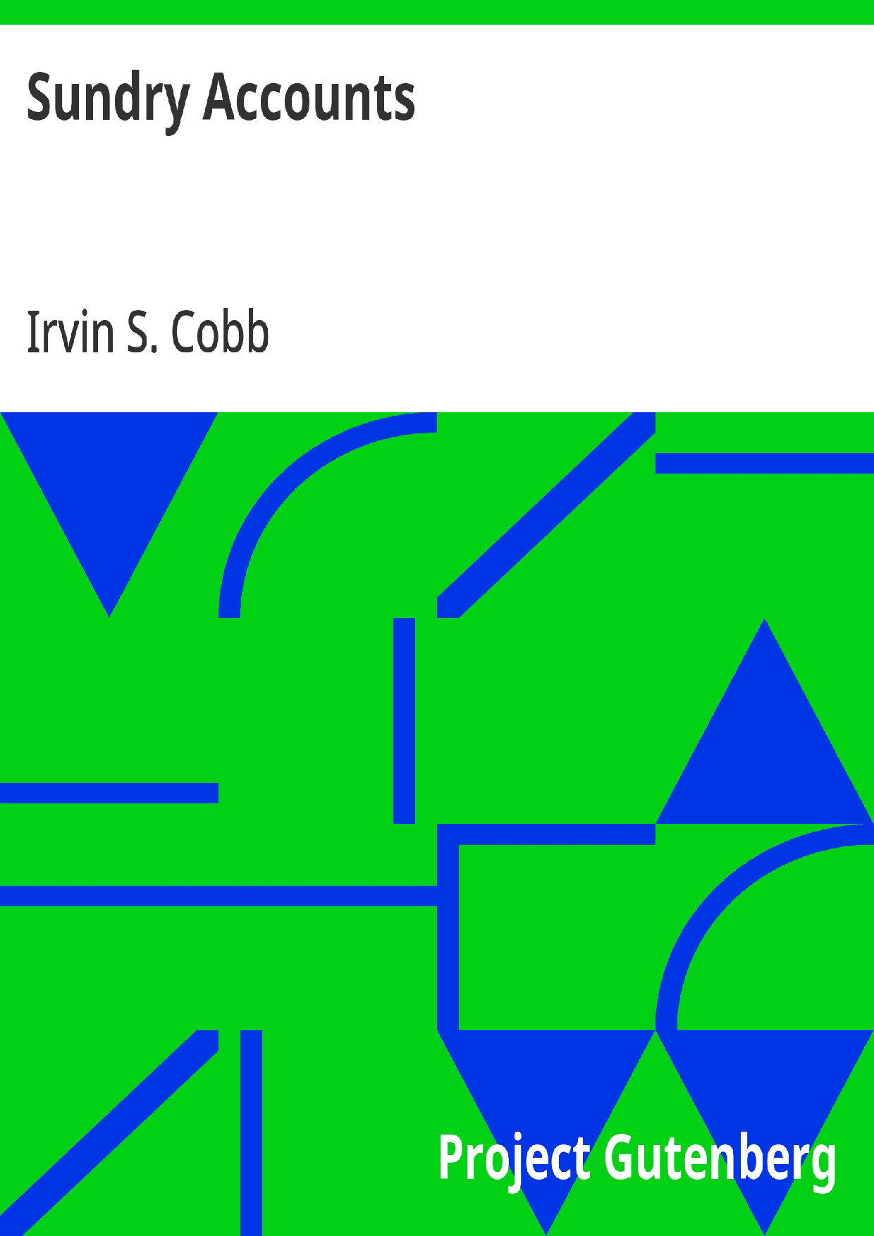 SUNDRY ACCOUNTS   IRVIN S. COBB