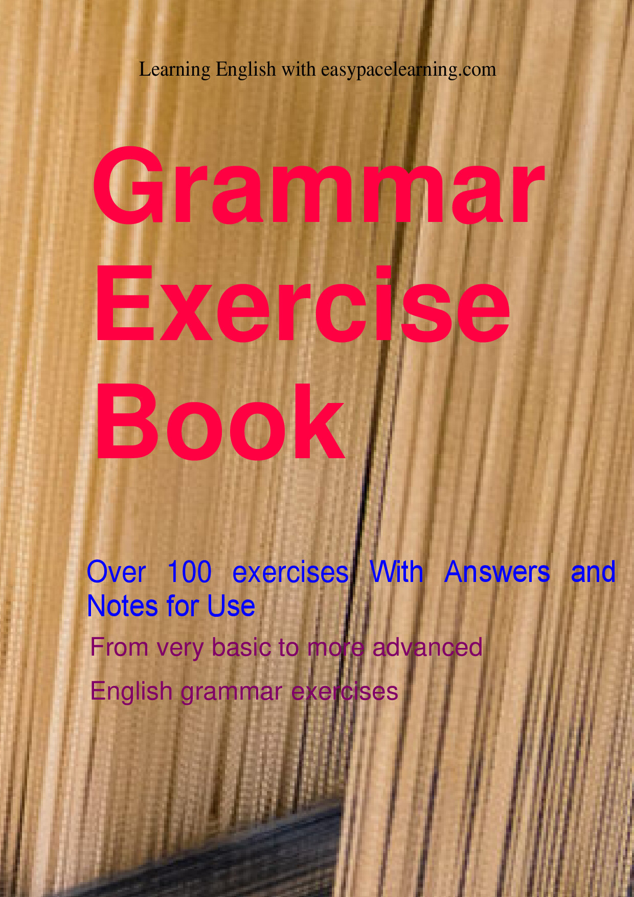 GRAMMAR EXERCISE BOOK