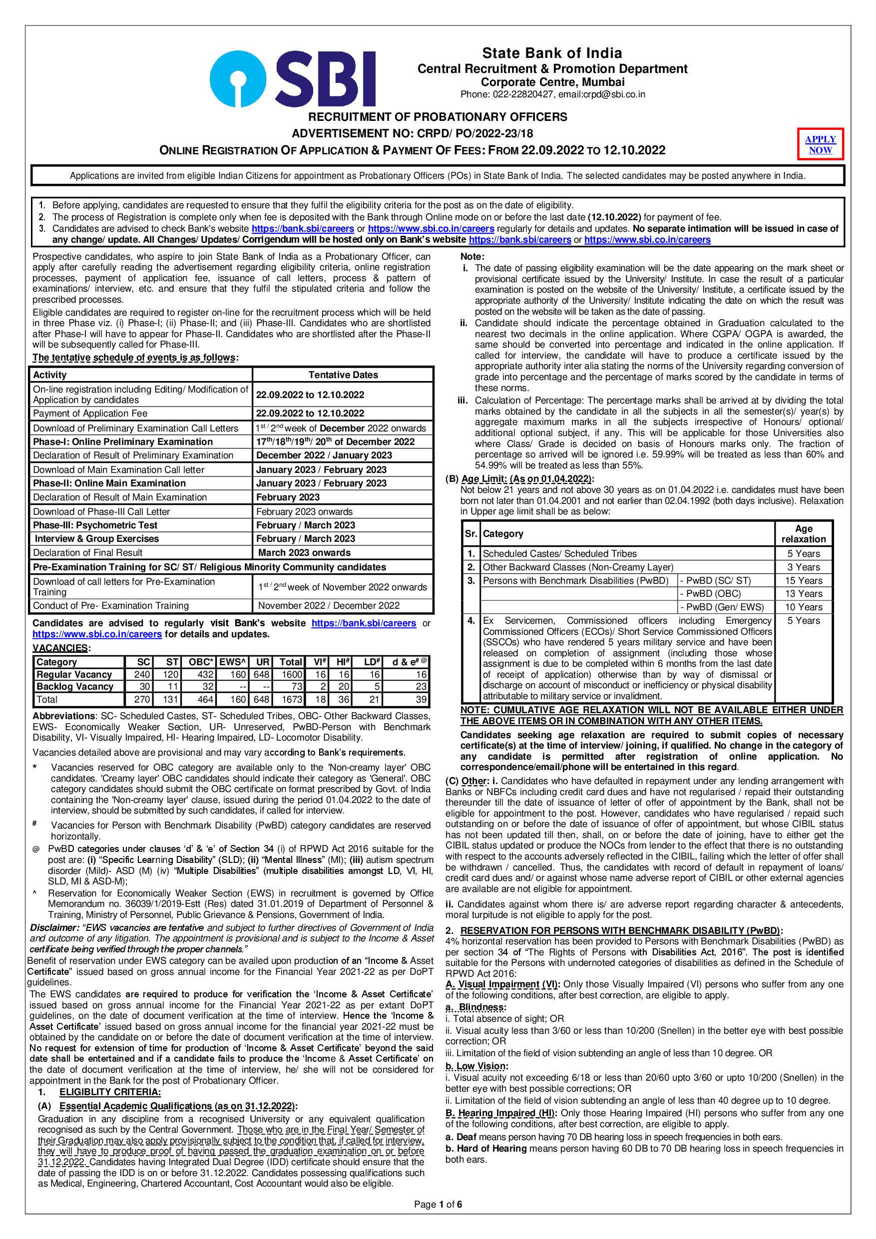 210922 ADVT ENGLISH PO 22 23 21.09.2022