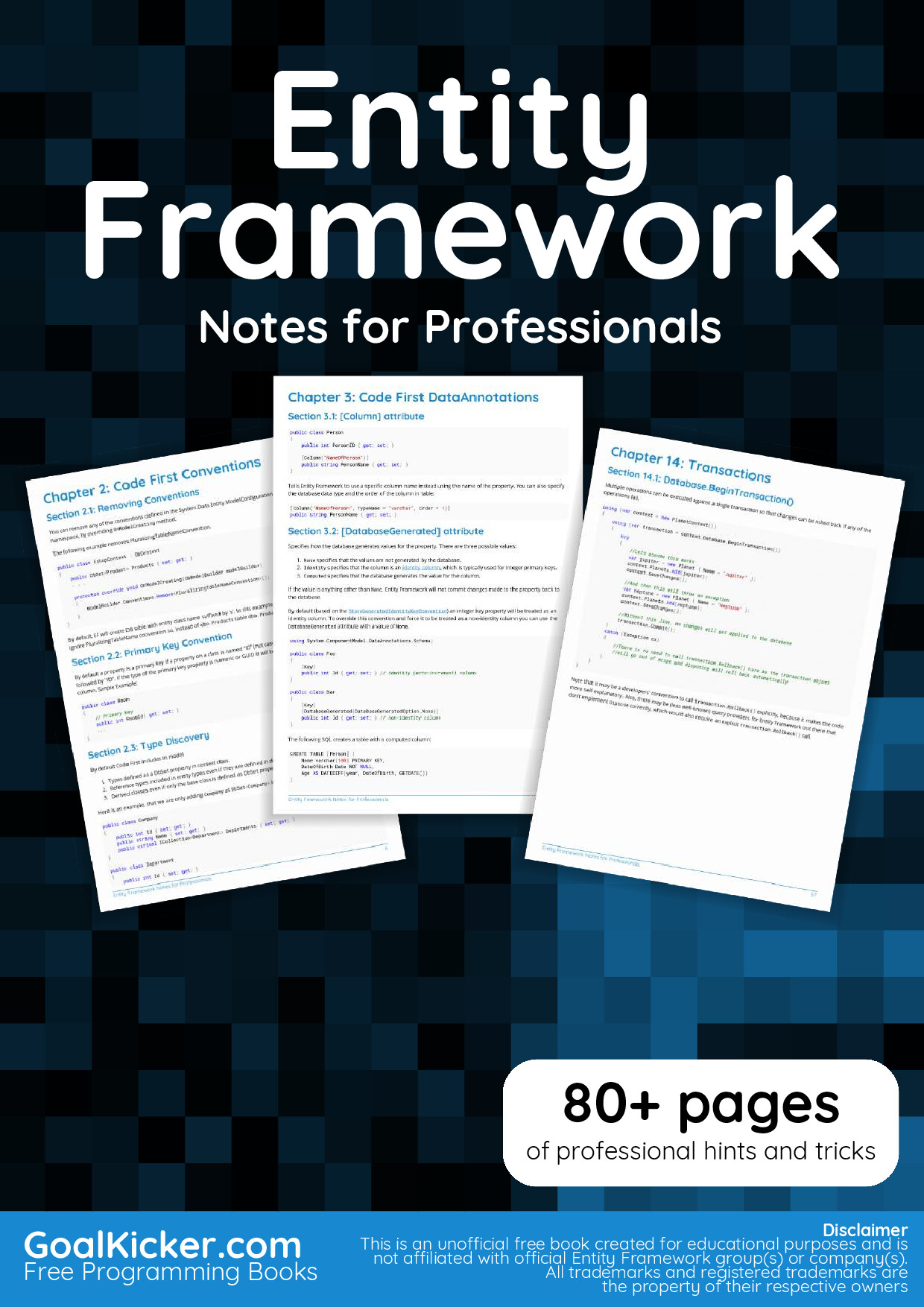 ENTITYFRAMEWORKNOTESFORPROFESSIONALS