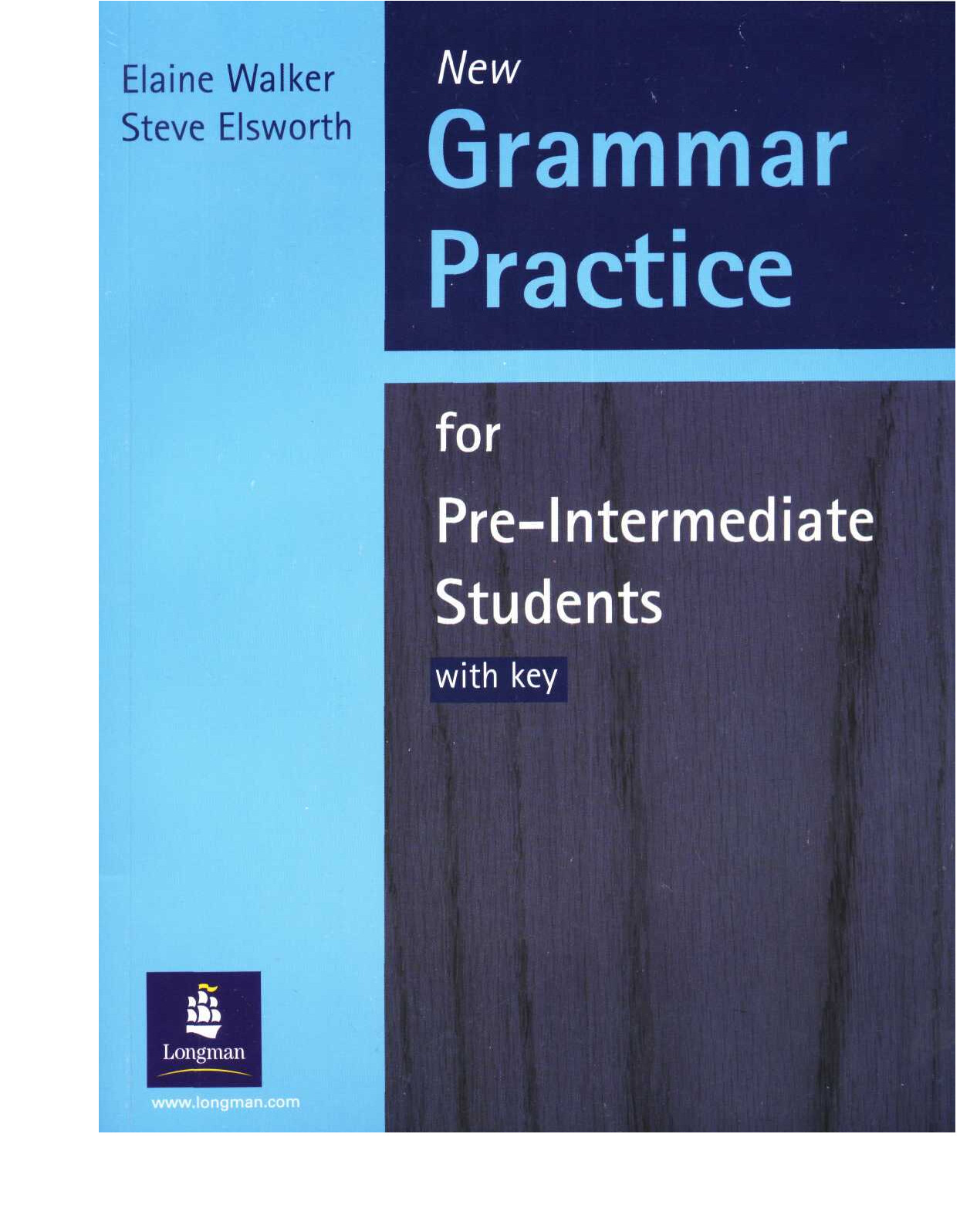 LONGMAN GRAMMAR PRACTISE FOR PRE INTERMEDITE