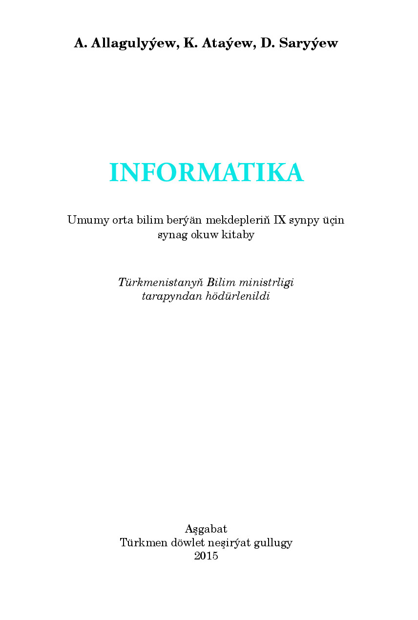 INFORMATIKA 9