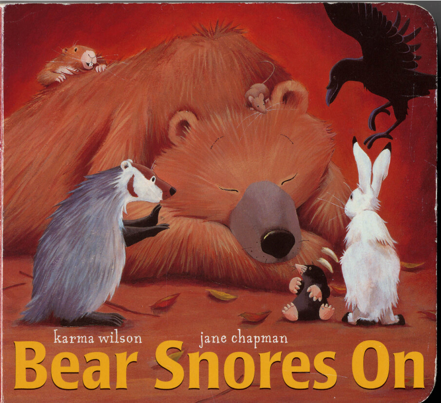 BEAR SNORES ON