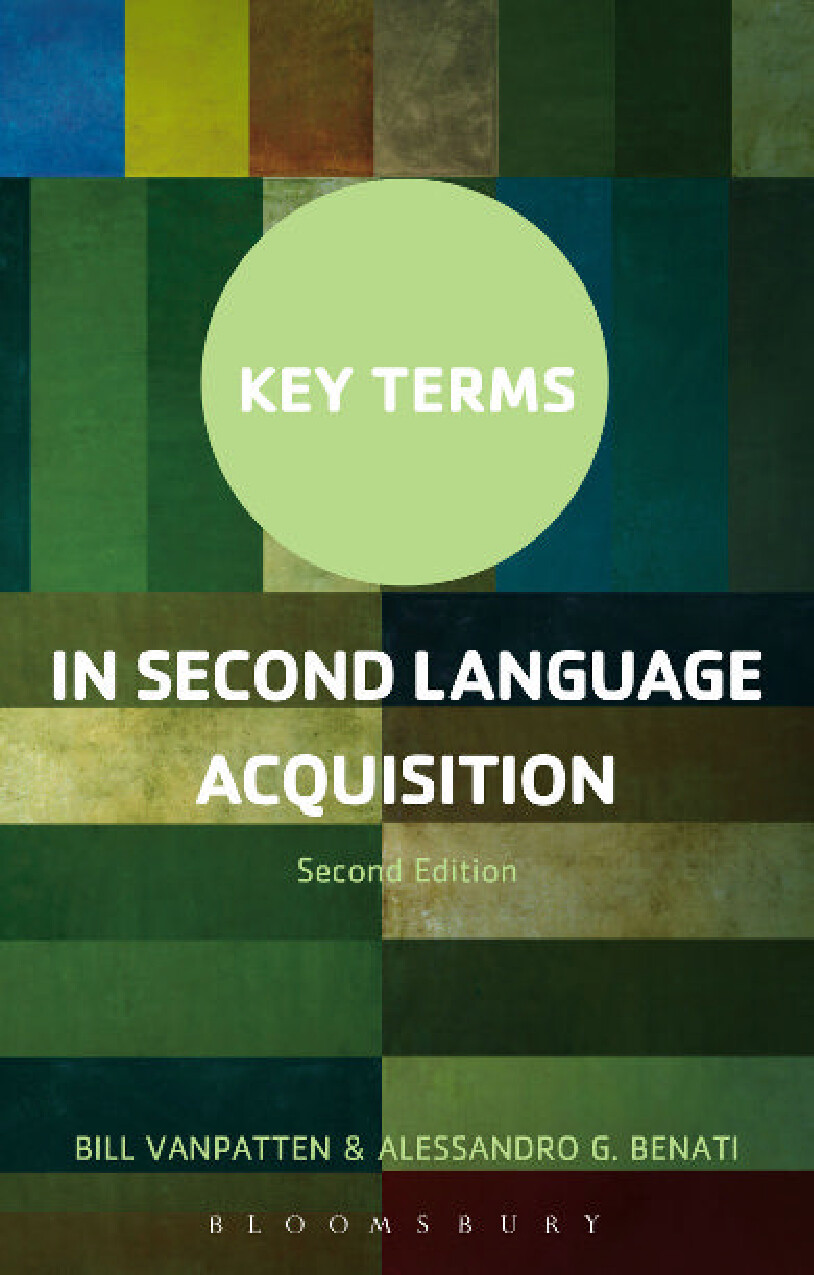 2015. VANPATTEN & BENATI. KEY TERMS IN SLA