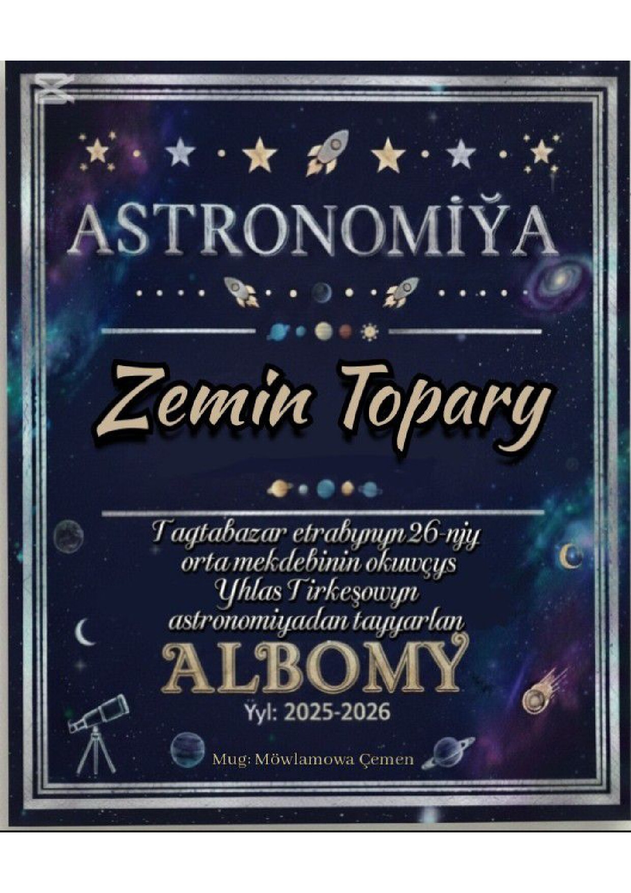 Ýer togalagy barada