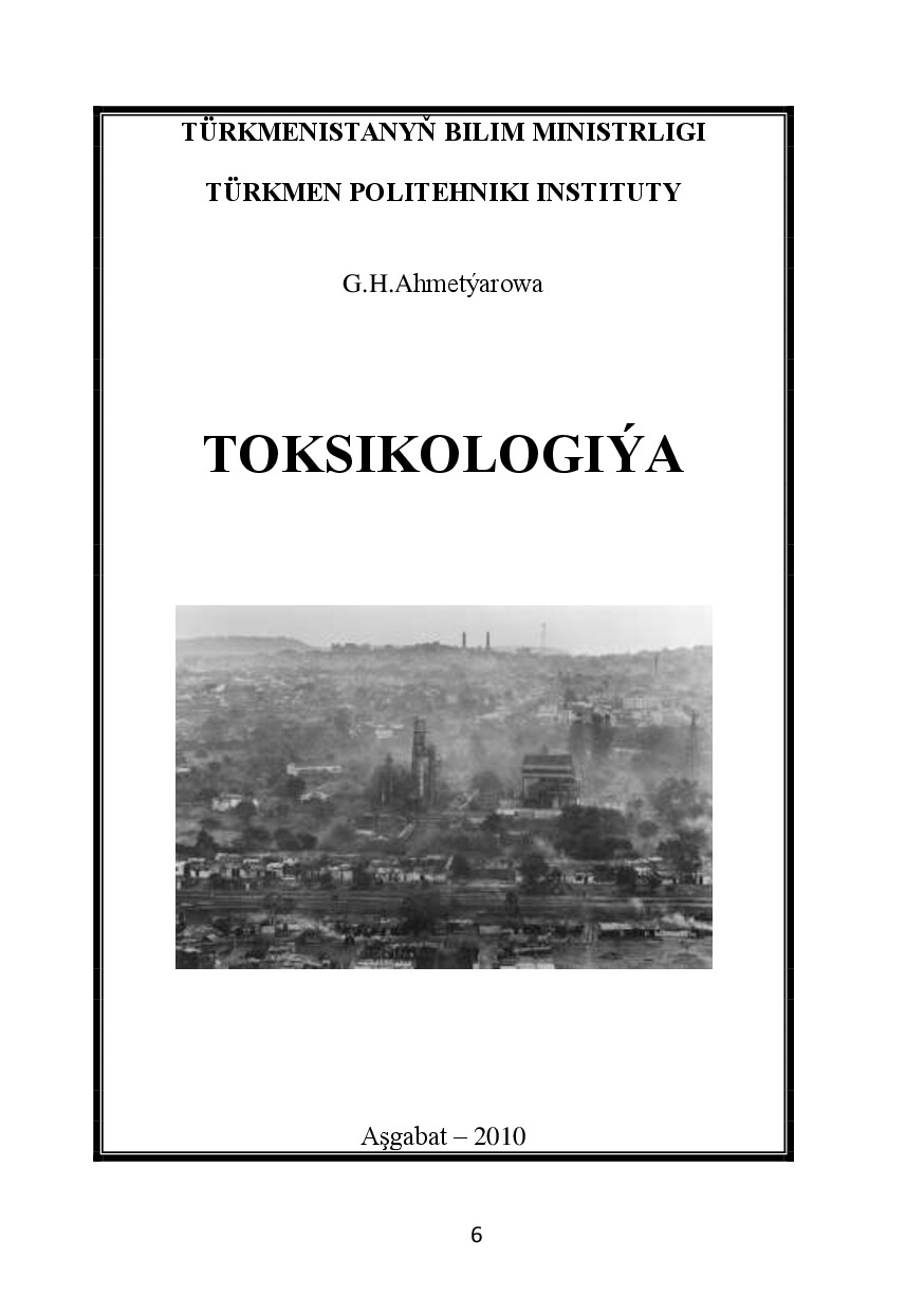 TOKSIKOLOGIÝA