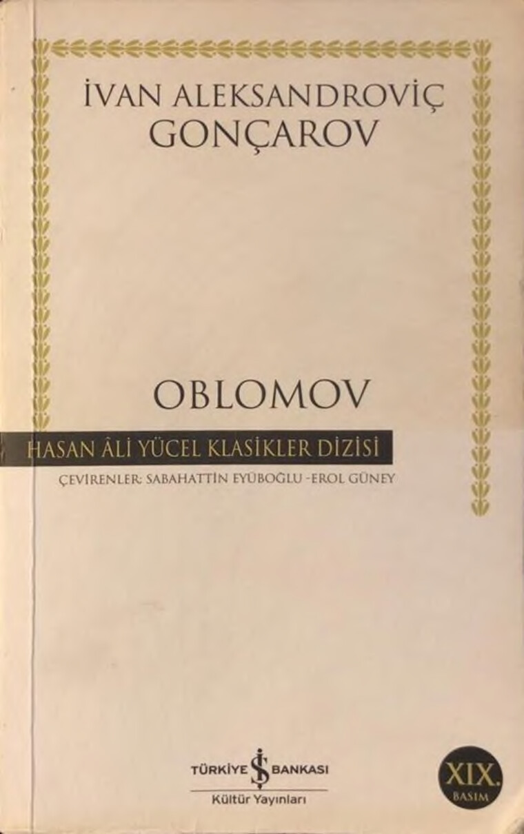 İVAN GONÇAROV — OBLOMOV