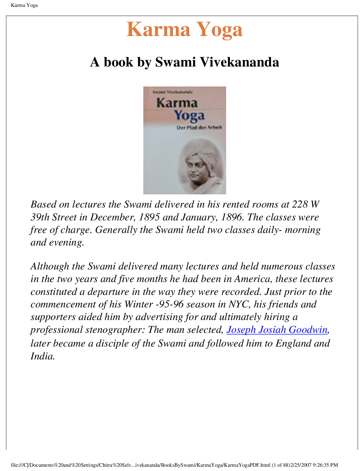 KARMAYOGA