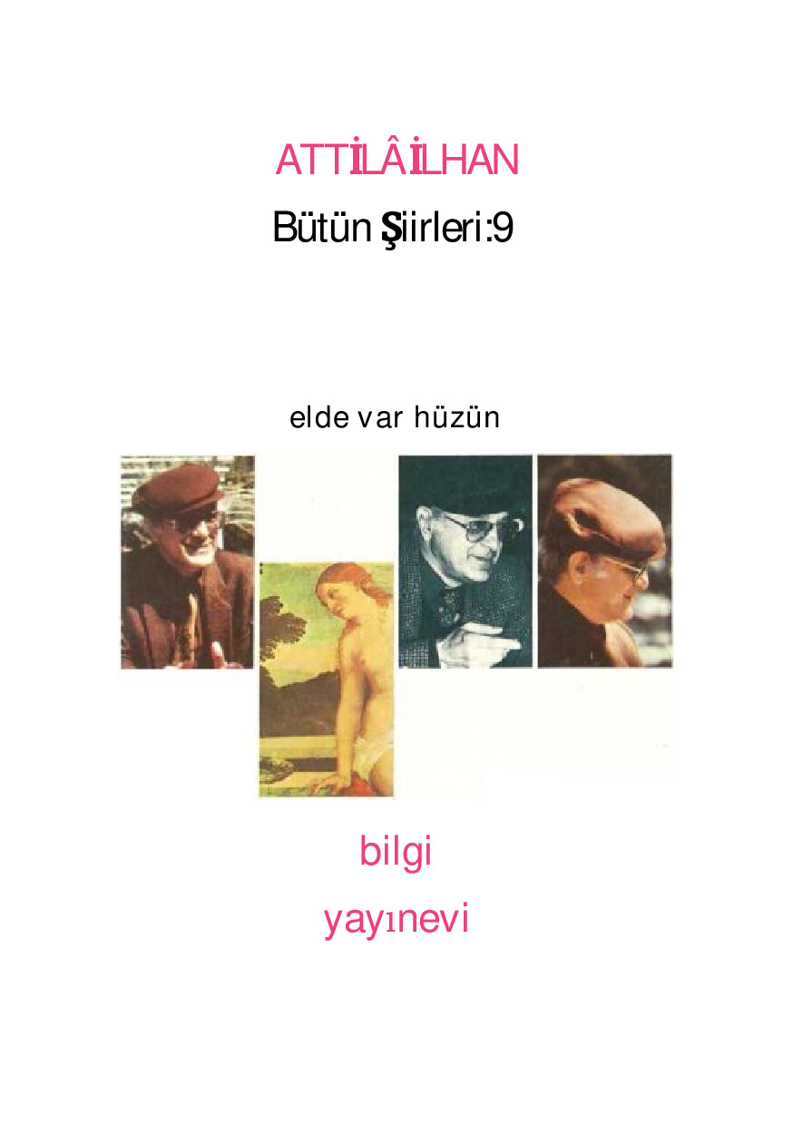 Elde var hüzün