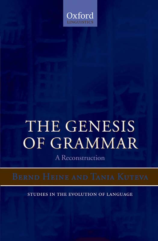 THE GENESIS OF GRAMAR