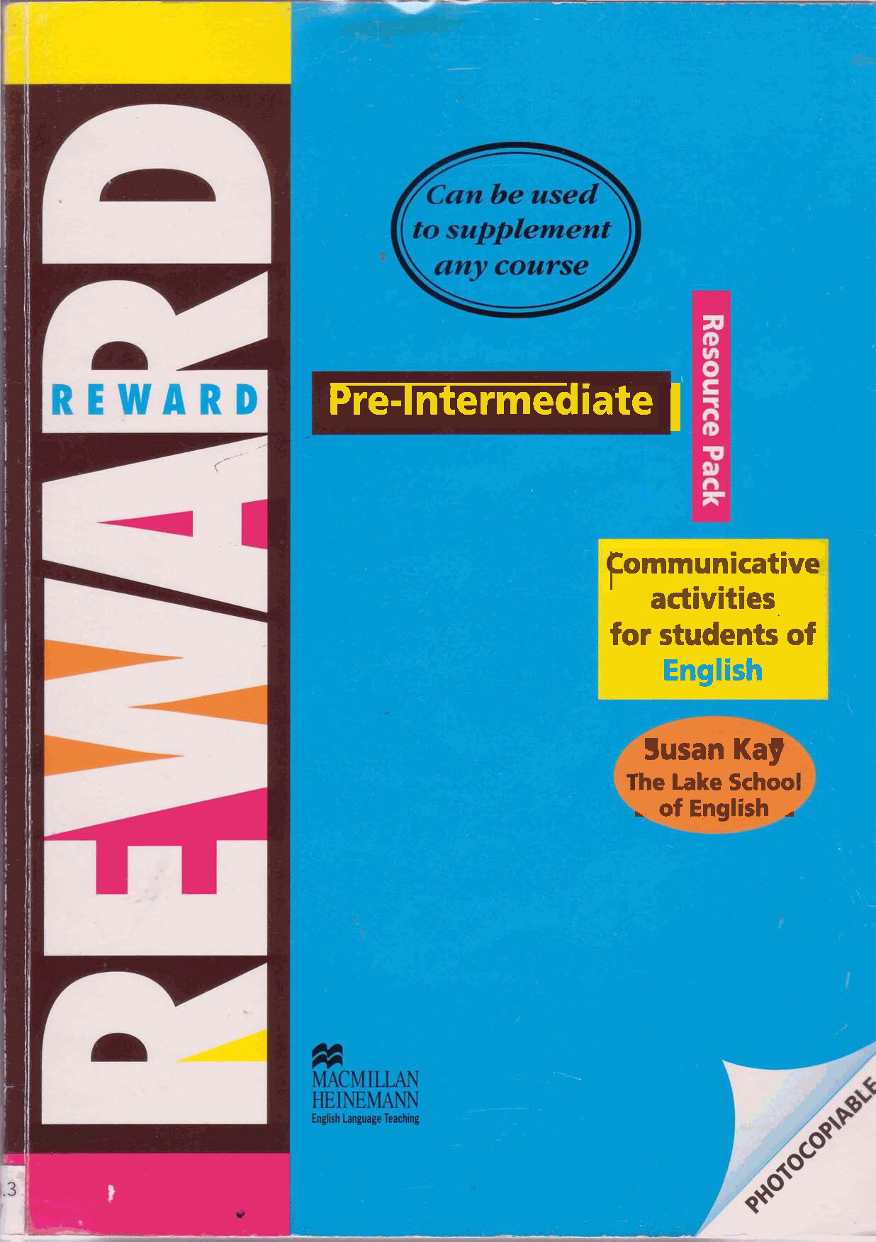 REWARD PRE INTERMEDIATE RESOURCE PACK