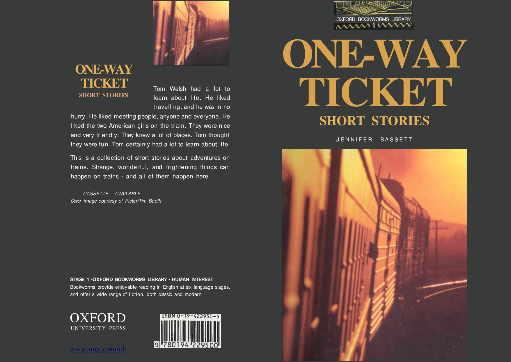 JENNIFER BASSETT   ONE WAY TICKET   SHORT STORIES